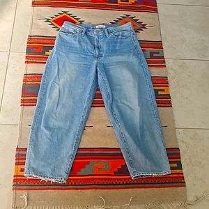 Madewell Balloon Jeans in Hewes Wash Sz 30